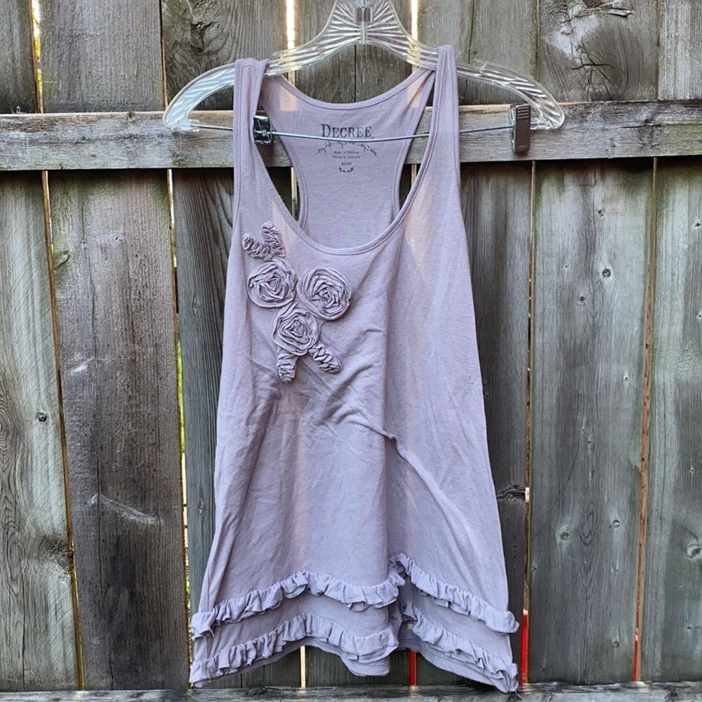 Decree Floral tank top sz. M